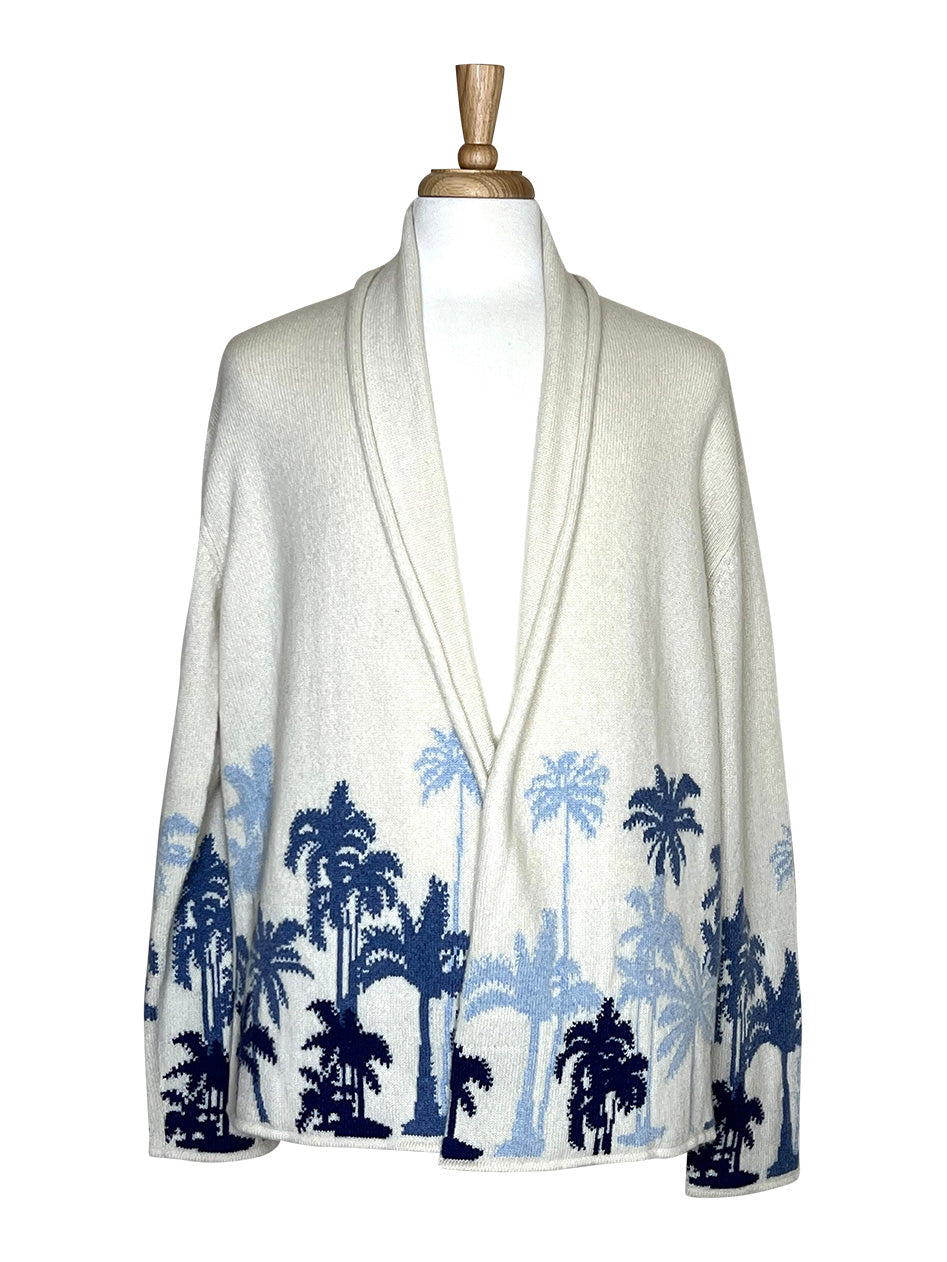 PALM TREE THREESOME CARDIGAN