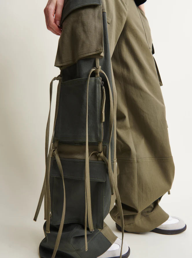 COOP PANT WITH REMOVABLE POCKETS DARK OLIVE/FOREST