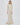 BIAS TURTLENECK COMBO MAXI DRESS CHAMPAGNE