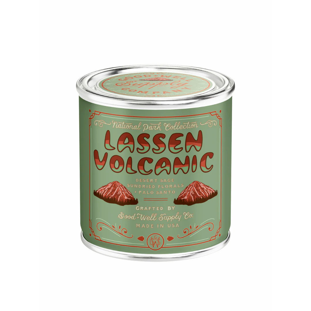 LASSEN VOLCANIC NATIONAL PARK CANDLE
