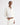 STAND COLLAR CUT OFF SHIRT WHITE