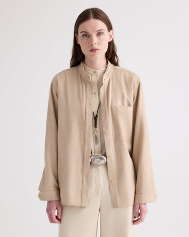 LATTACHE TOP BEIGE