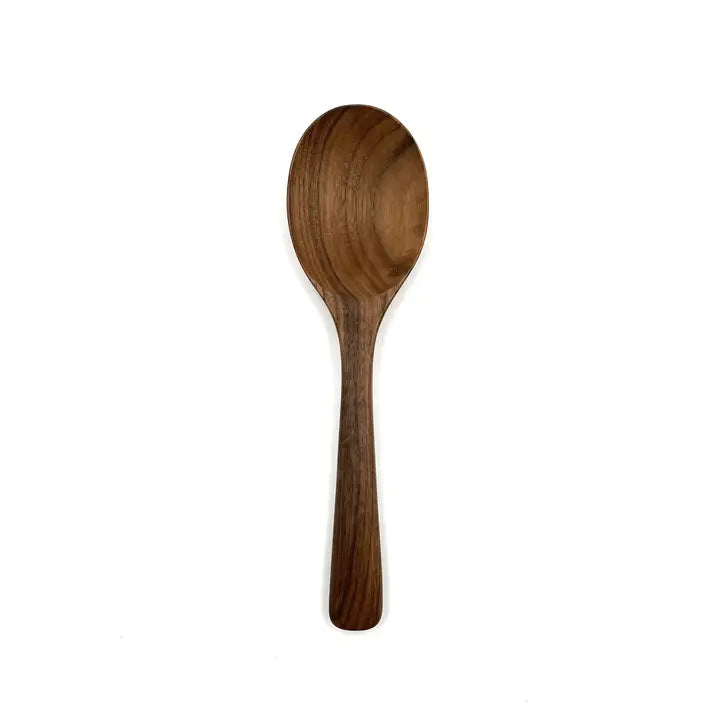 10" WALNUT SERVING SPOON