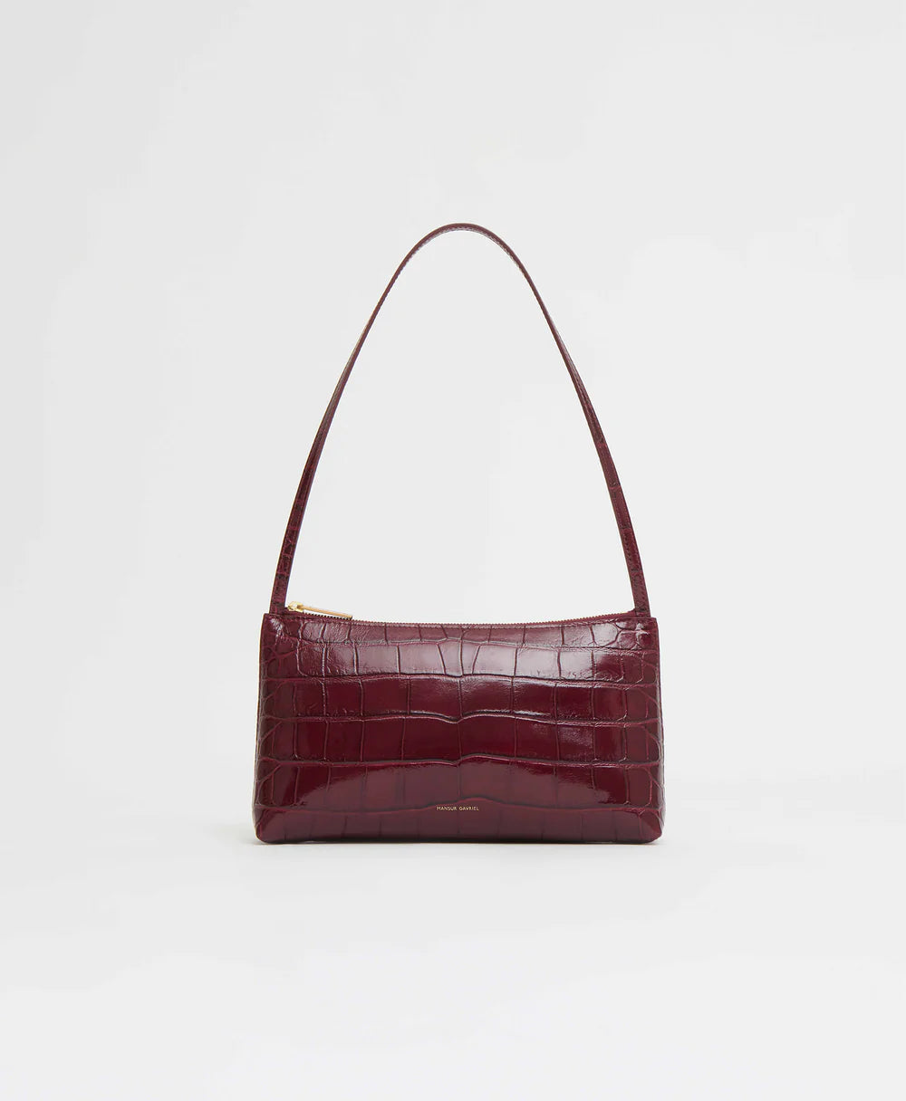 GAIA SHOULDER BAG OXBLOOD