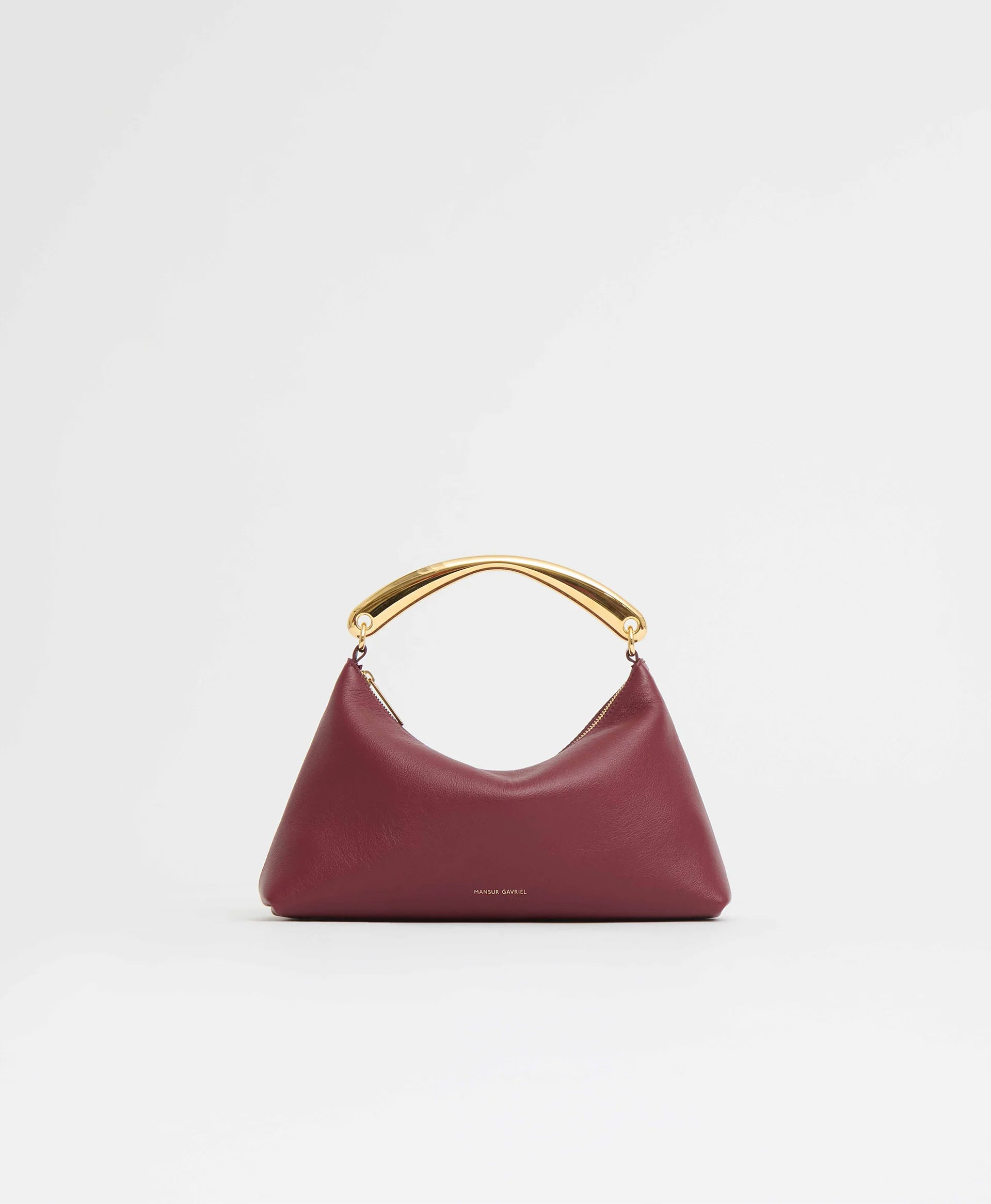 METAL HANDLE RHEA OXBLOOD