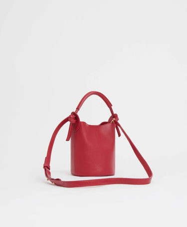 MINI MINI FORTUNA BUCKET BAG POMODORO