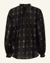 Load image into Gallery viewer, POET BLACK DAISY BLOUSE