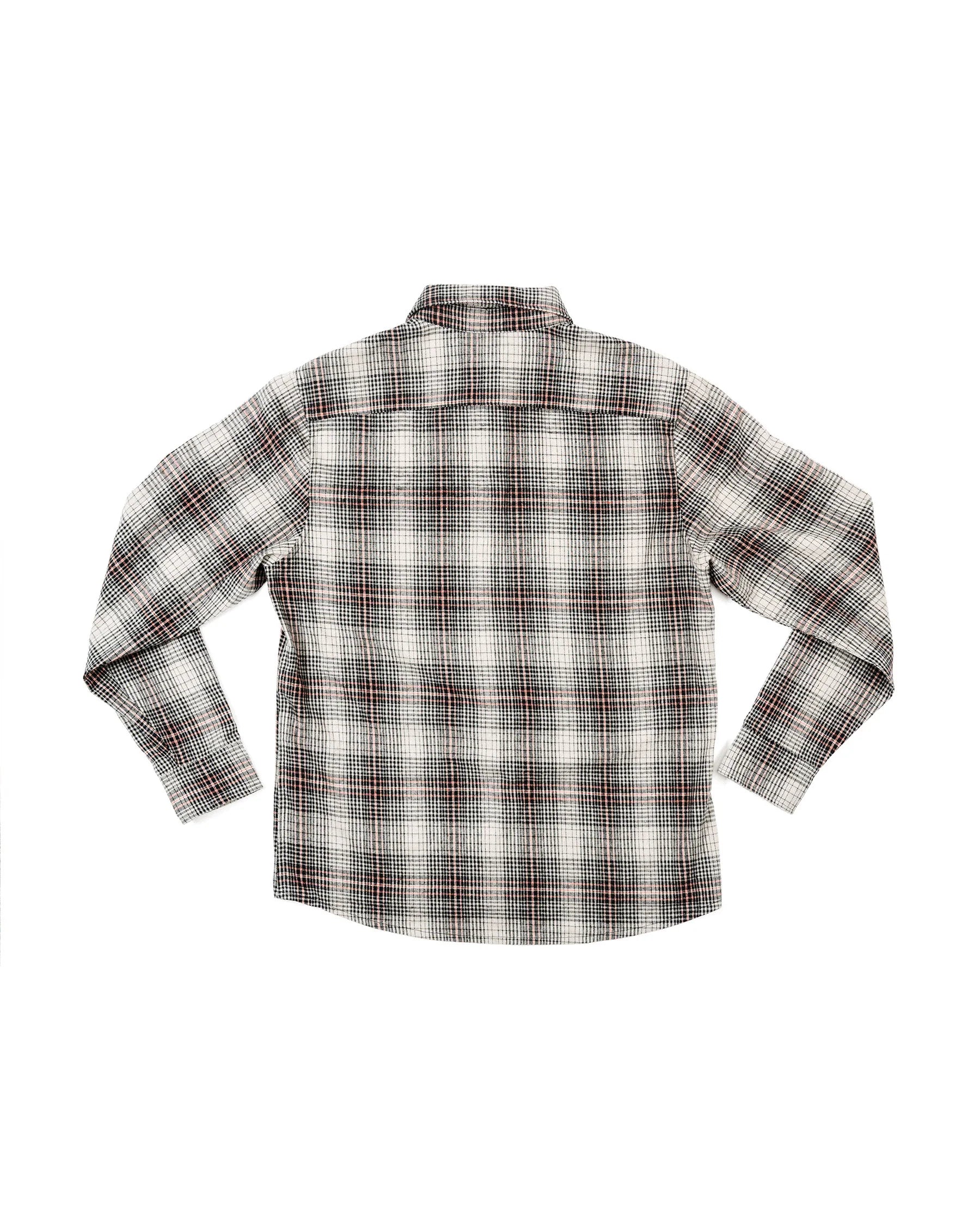 SUMMER SOFTY PLAID SHIRT BLACK/RED