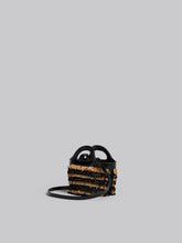 Load image into Gallery viewer, TROPICALIA MICRO BAG BLACK/NATURAL