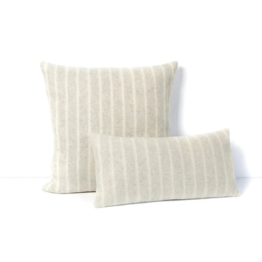 LEE HEIRLOOM 23" X 11" THROW PILLOW SHOJI/IVORY STRIPE