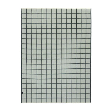UMI HEIRLOOM BLANKET DARKEST SPRUCE/ONSEN GRID