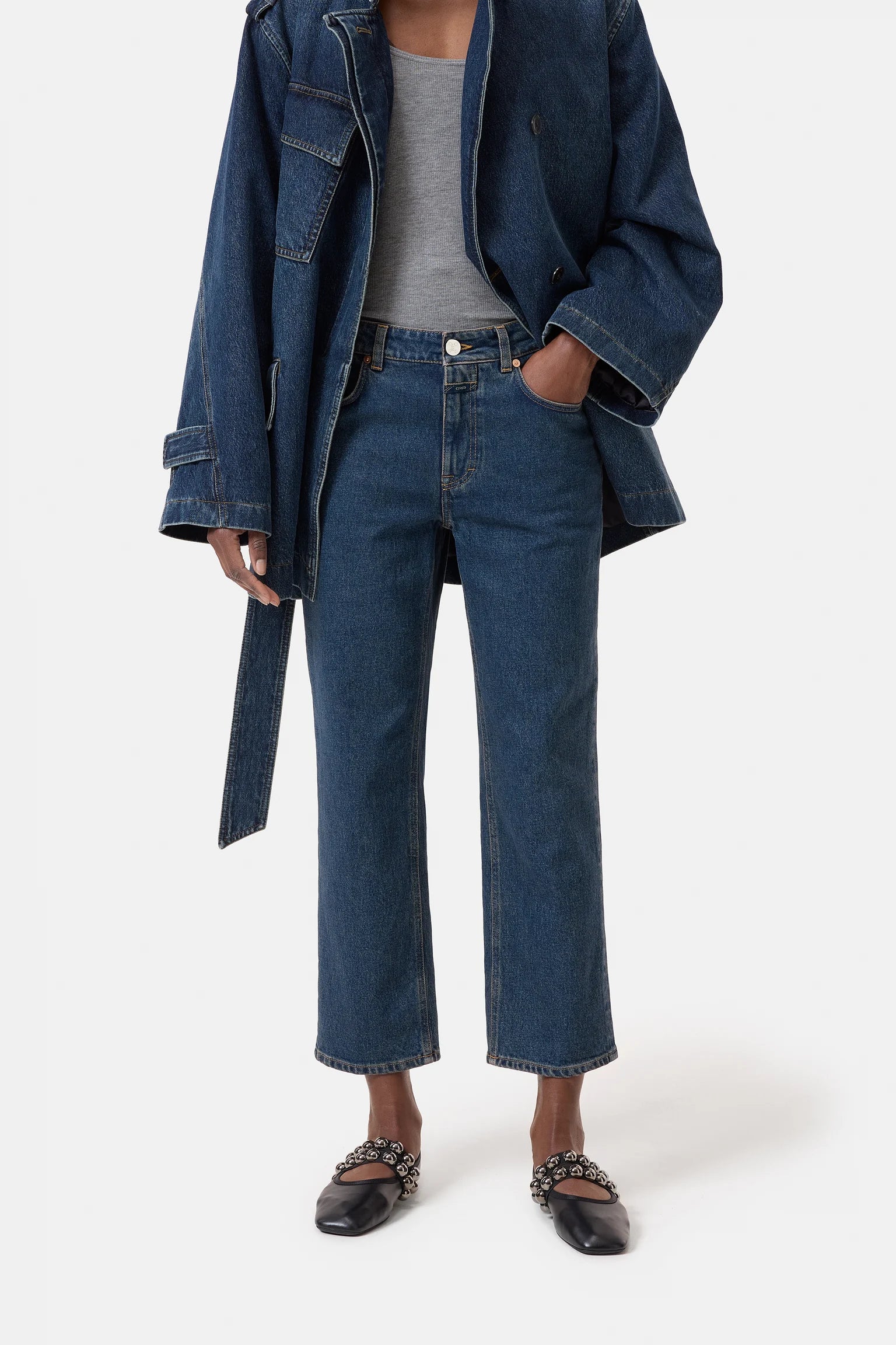 MILO STRAIGHT JEANS DARK BLUE