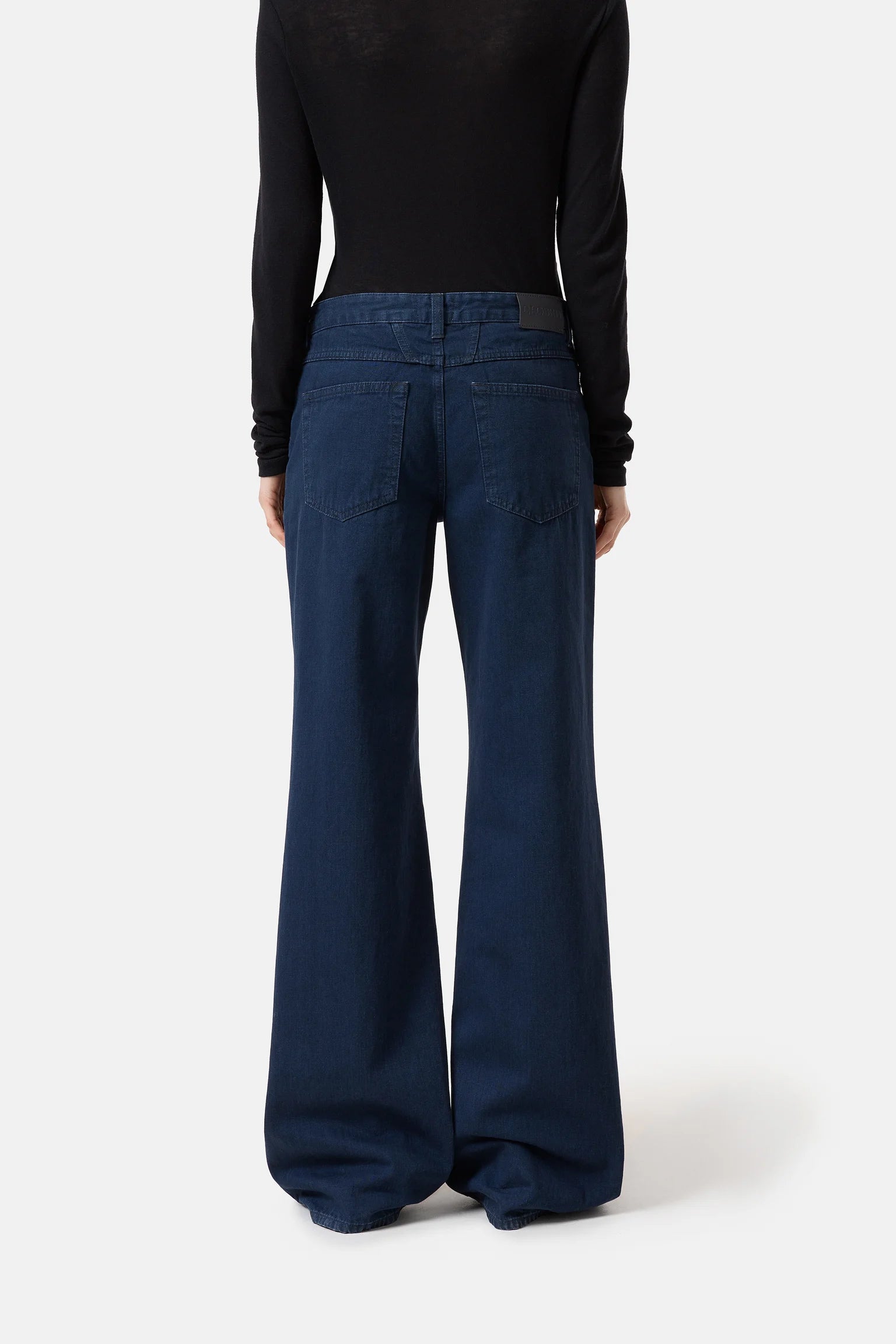 GILLAN WIDE LEG JEANS DARK BLUE