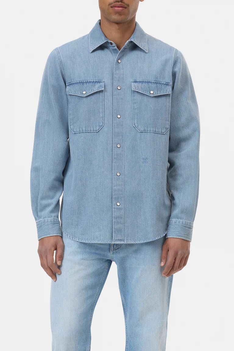 ARMY SHIRT LIGHT BLUE