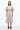 SHORT SLEEVE FRENCH TERRY COMBO DRESS CONCRETE