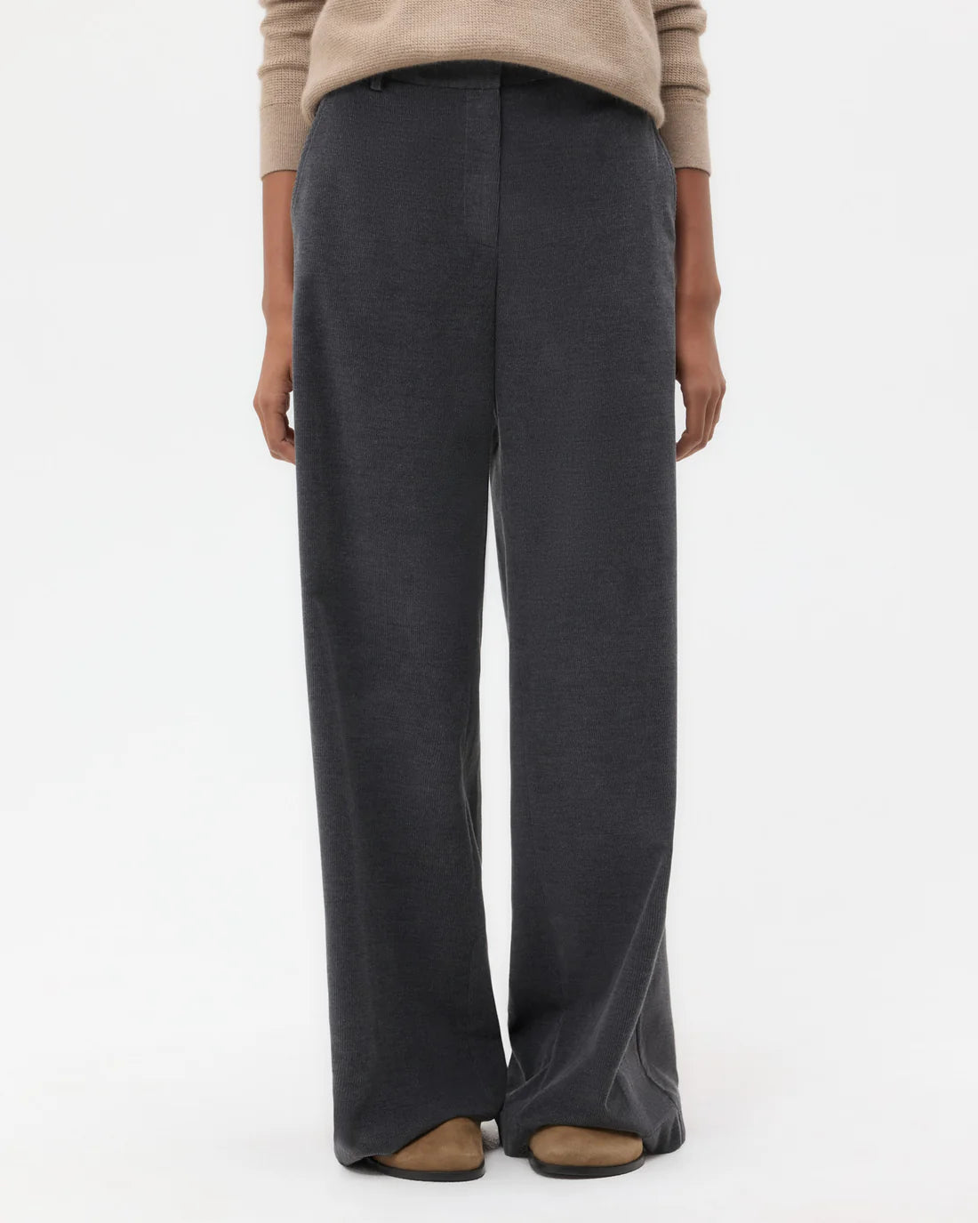 DYLAN PANTS CHARCOAL HEATHER GREY