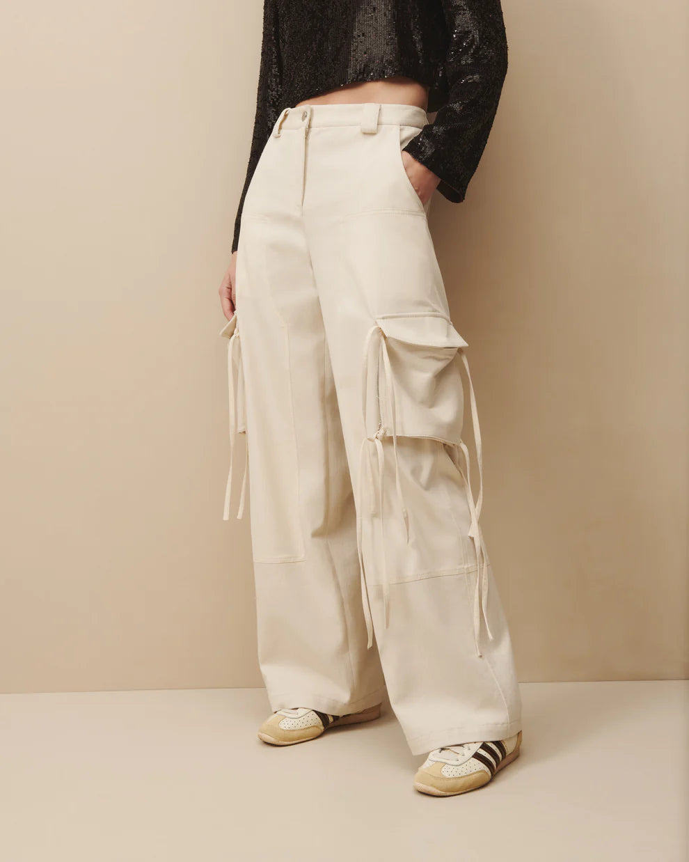 CODY CARGO PANT WINTER WHITE