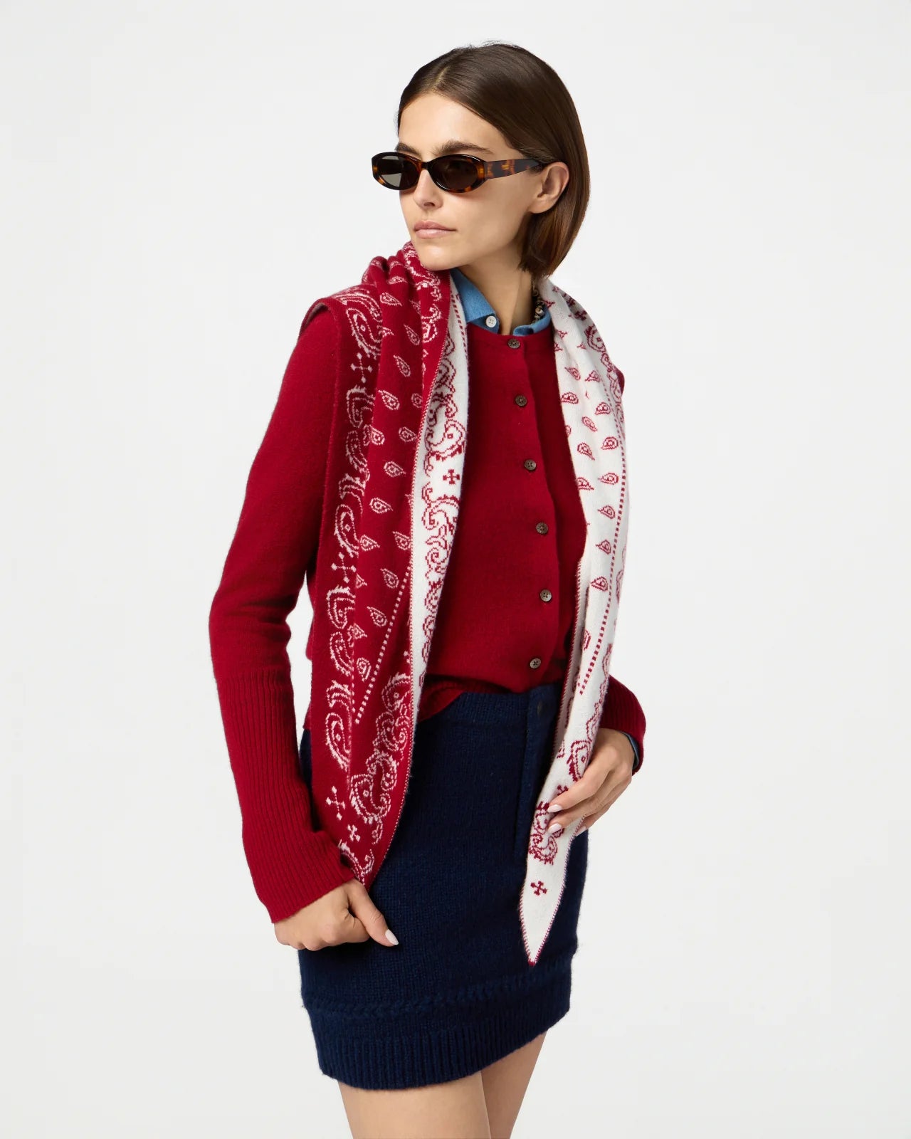 JANE CARDIGAN RUBY