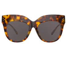Load image into Gallery viewer, DUNAWAY T-SHELL/ YELLOW GOLD/ BROWN