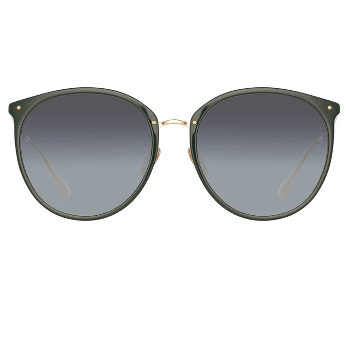KINGS FOREST GREEN/ LIGHT GOLD/ GREY GRAD