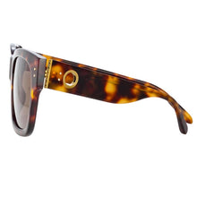 Load image into Gallery viewer, AMBER T-SHELL/ YELLOW GOLD/ BROWN