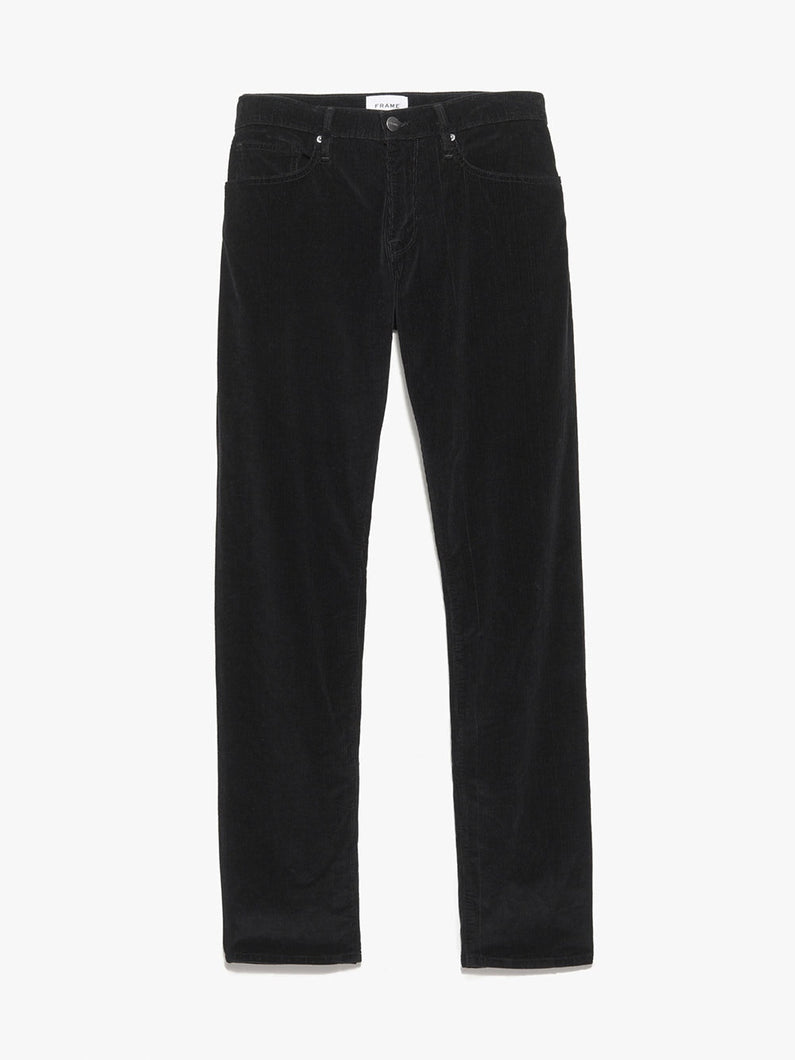 L'HOMME SLIM CORDUROY BLACK