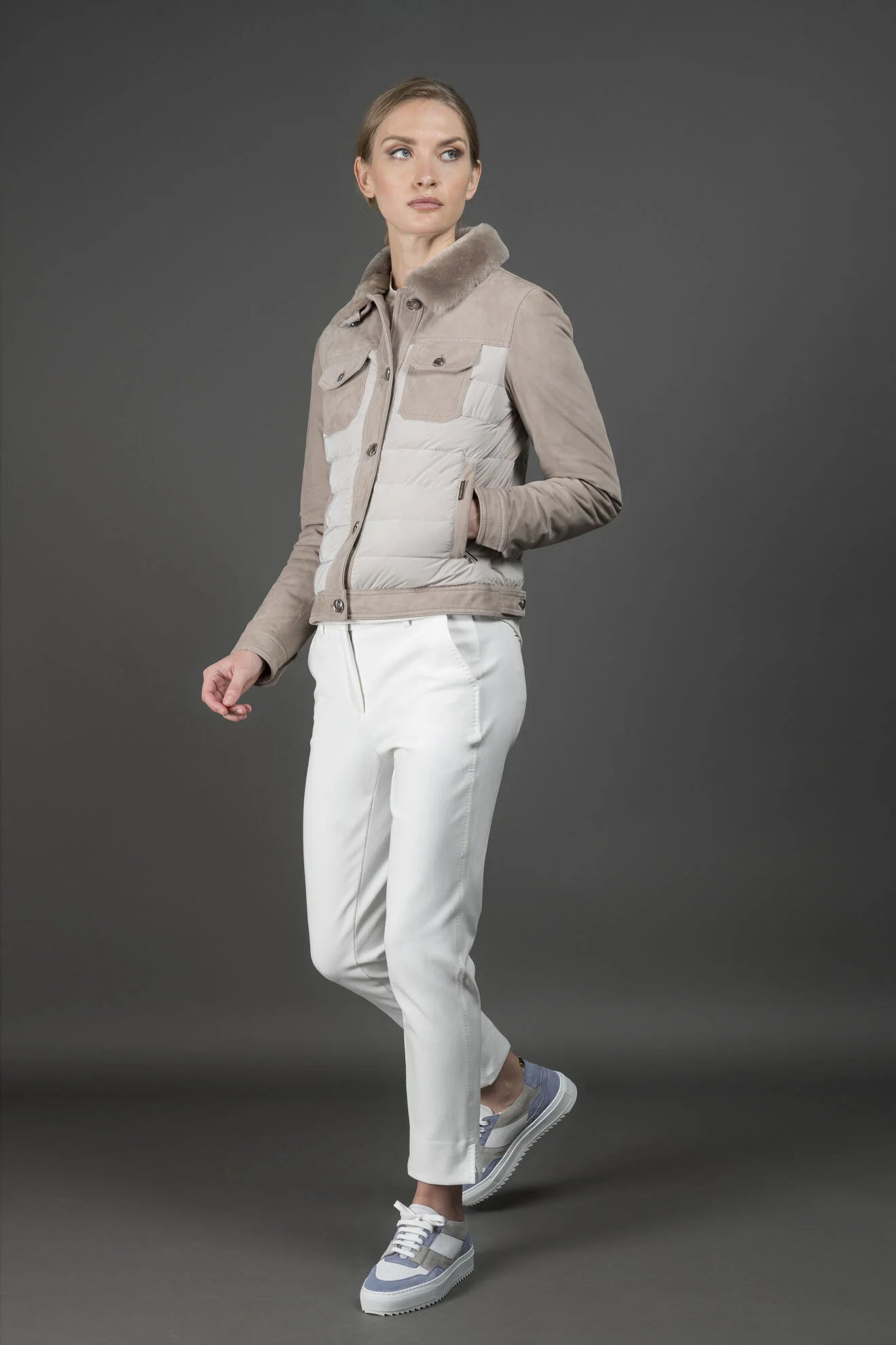 PETUNIA JACKET PEARL