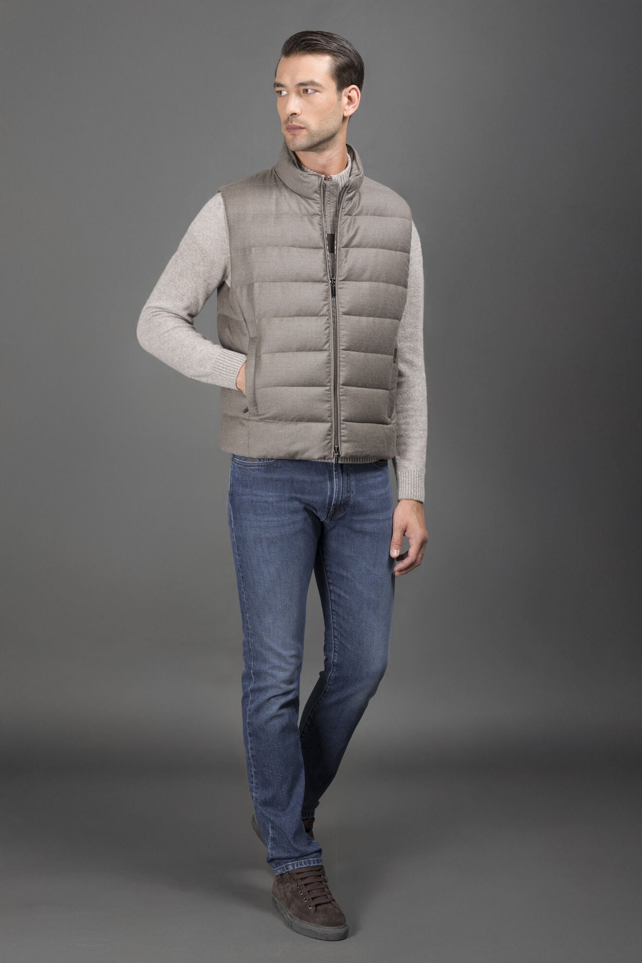 OLIVER VEST BEIGE