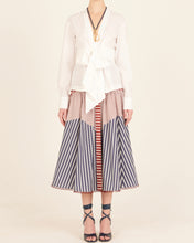 Load image into Gallery viewer, MARIANN SKIRT MULTI COLOR STRIPE