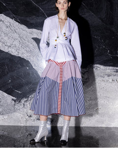 MARIANN SKIRT MULTI COLOR STRIPE