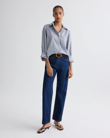 KENT ST JEANS DARK STONE