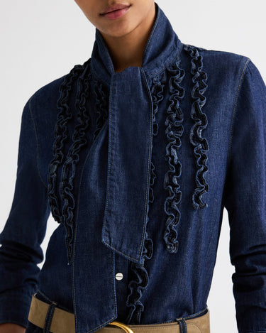 CONNOR SHIRT INDIGO RESIN