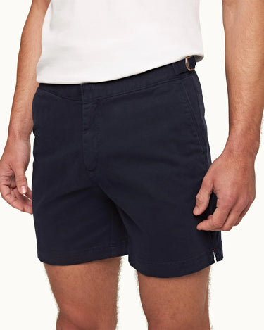 BULLDOG STRETCH-COTTON SHORTS DARK NAVY