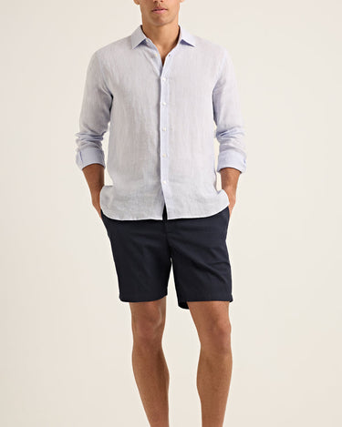 JUSTIN LINEN SHIRT HUSH