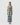 PALAZZO DRESS DELFT BLUE COMBO