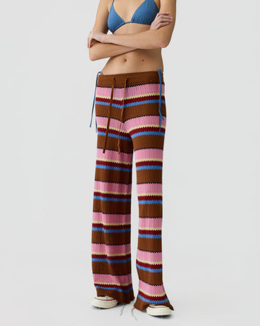 PALAZZO PANT BURNT SIENA COMBO