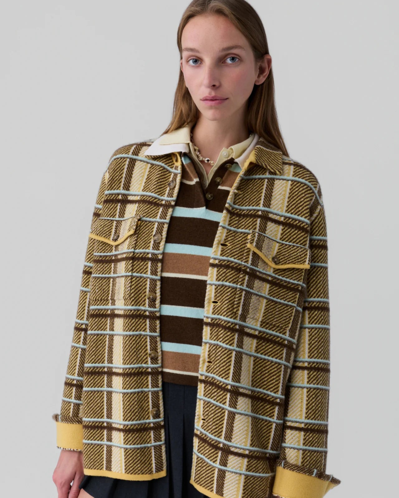 PLAID WORK SHIRT SOLE COMBO