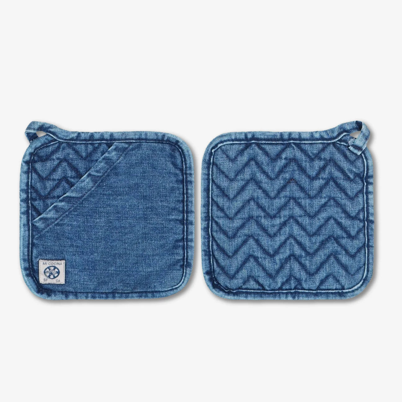 HERRINGBONE TRIVET /POT HOLDER MEDIUM VINTAGE