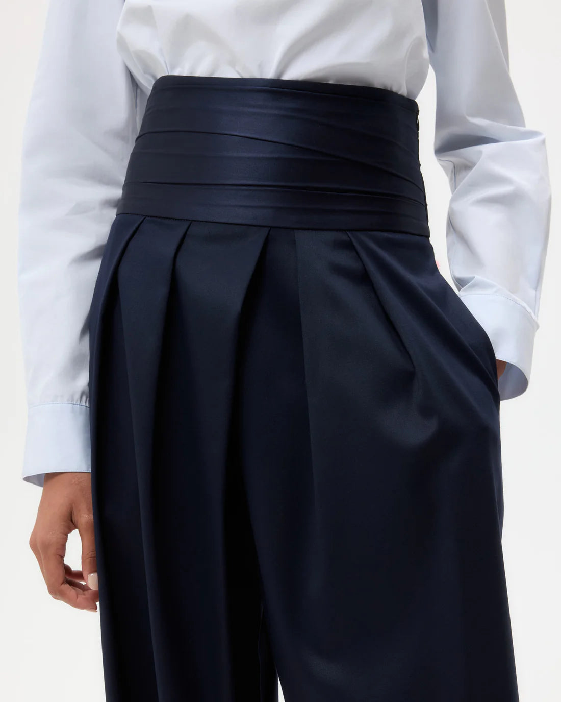 DELANCEY ST PANTS MIDNIGHT