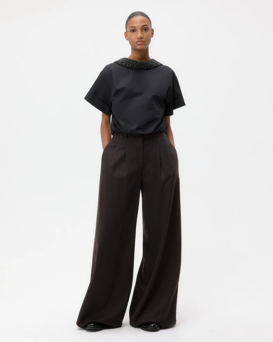 AVERY PANTS CHOCOLATE