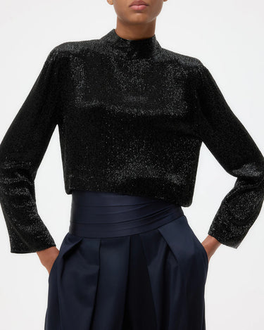 REVERSIBLE TOPPER BLACK