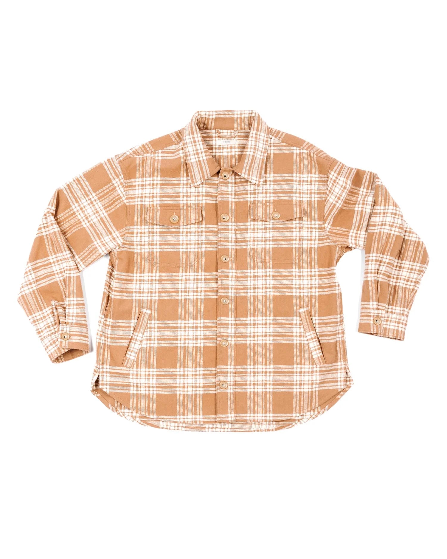 BUCKY SHIRT JACKET KHAKI PLAID