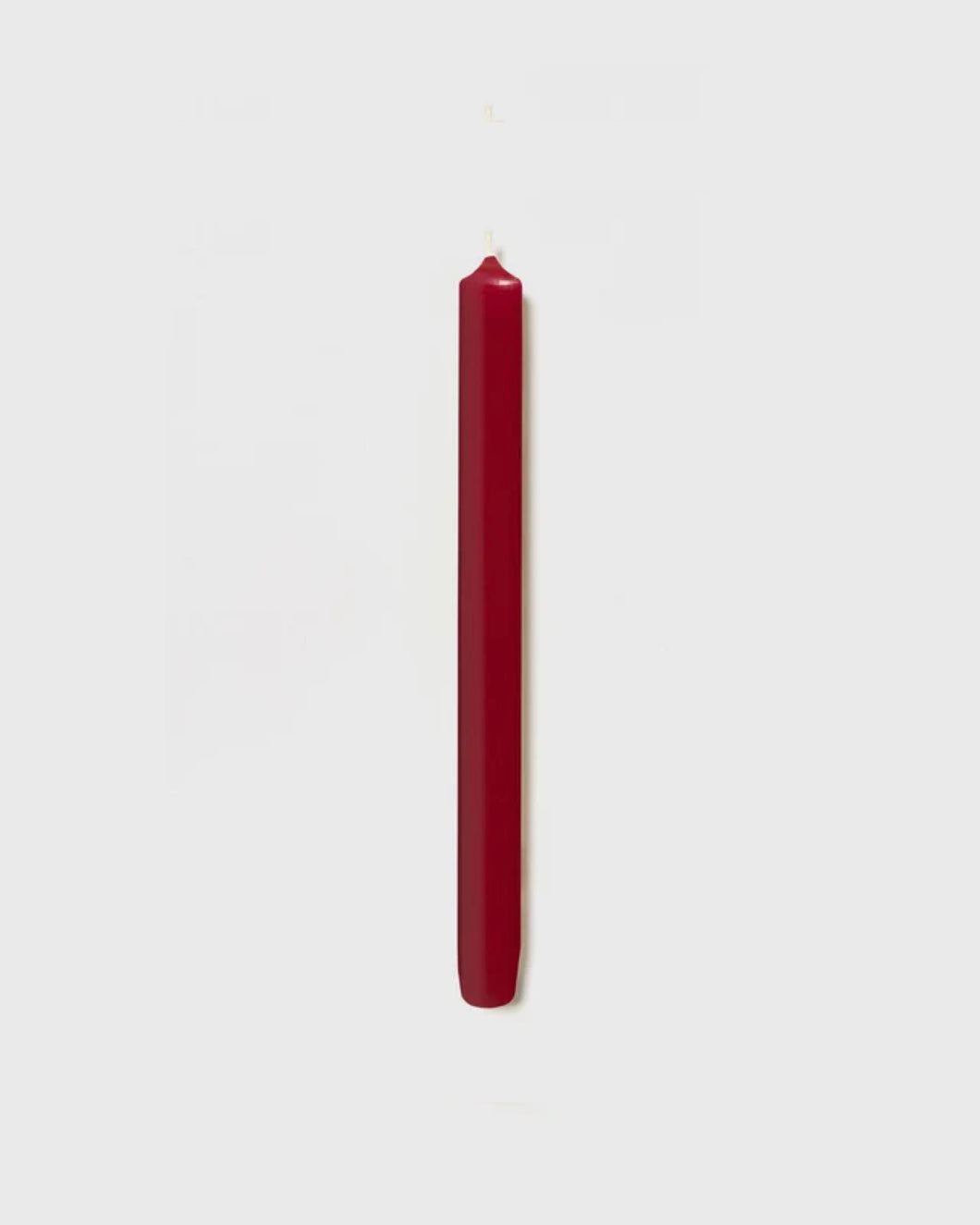 MADELEINE TAPER IN BURGUNDY, SET OF 6