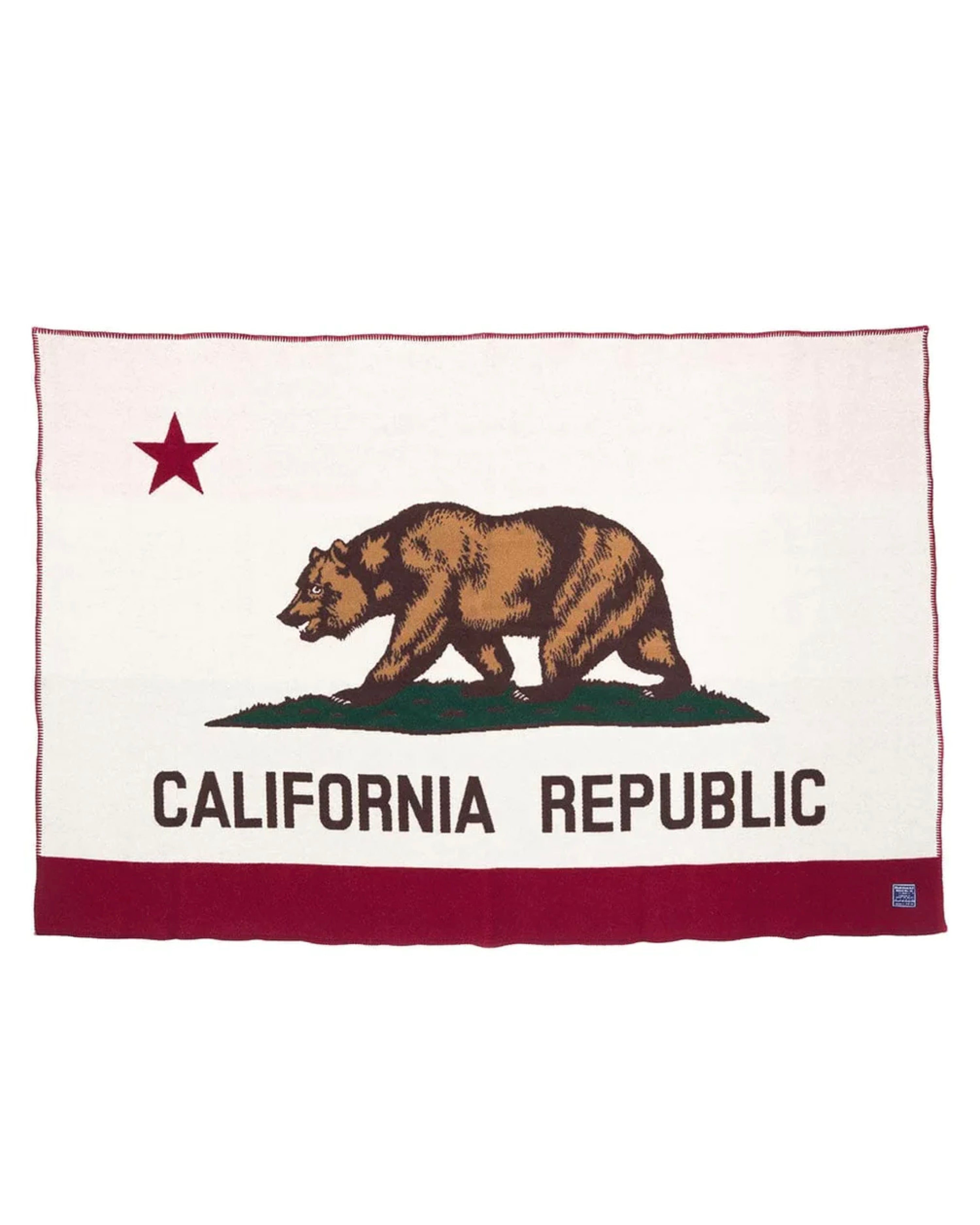 CALIFORNIA FLAG THROW
