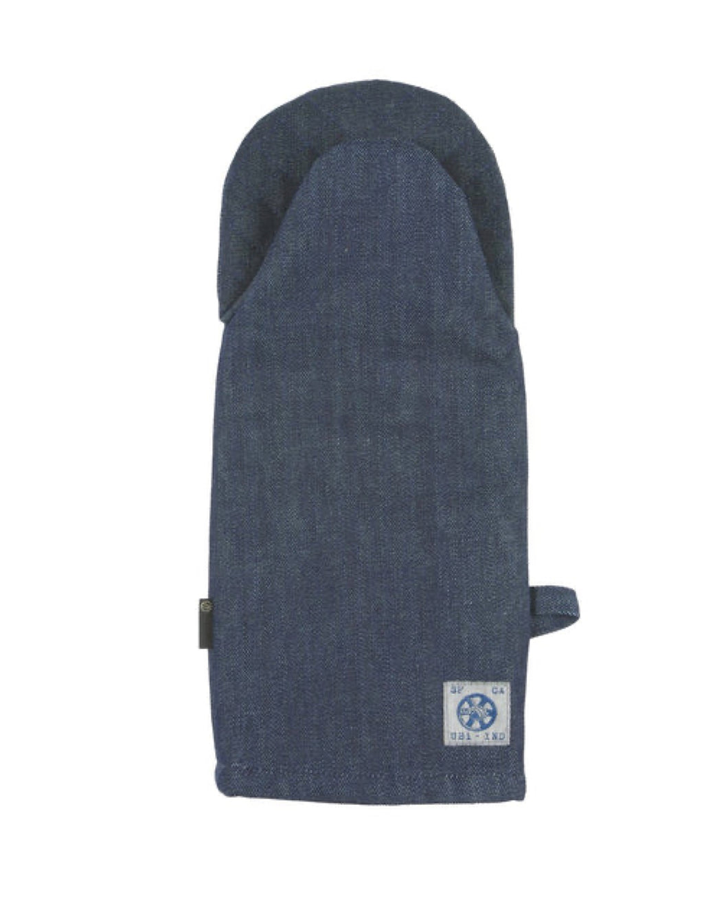 RAW DENIM DUAL HAND OVEN MITT