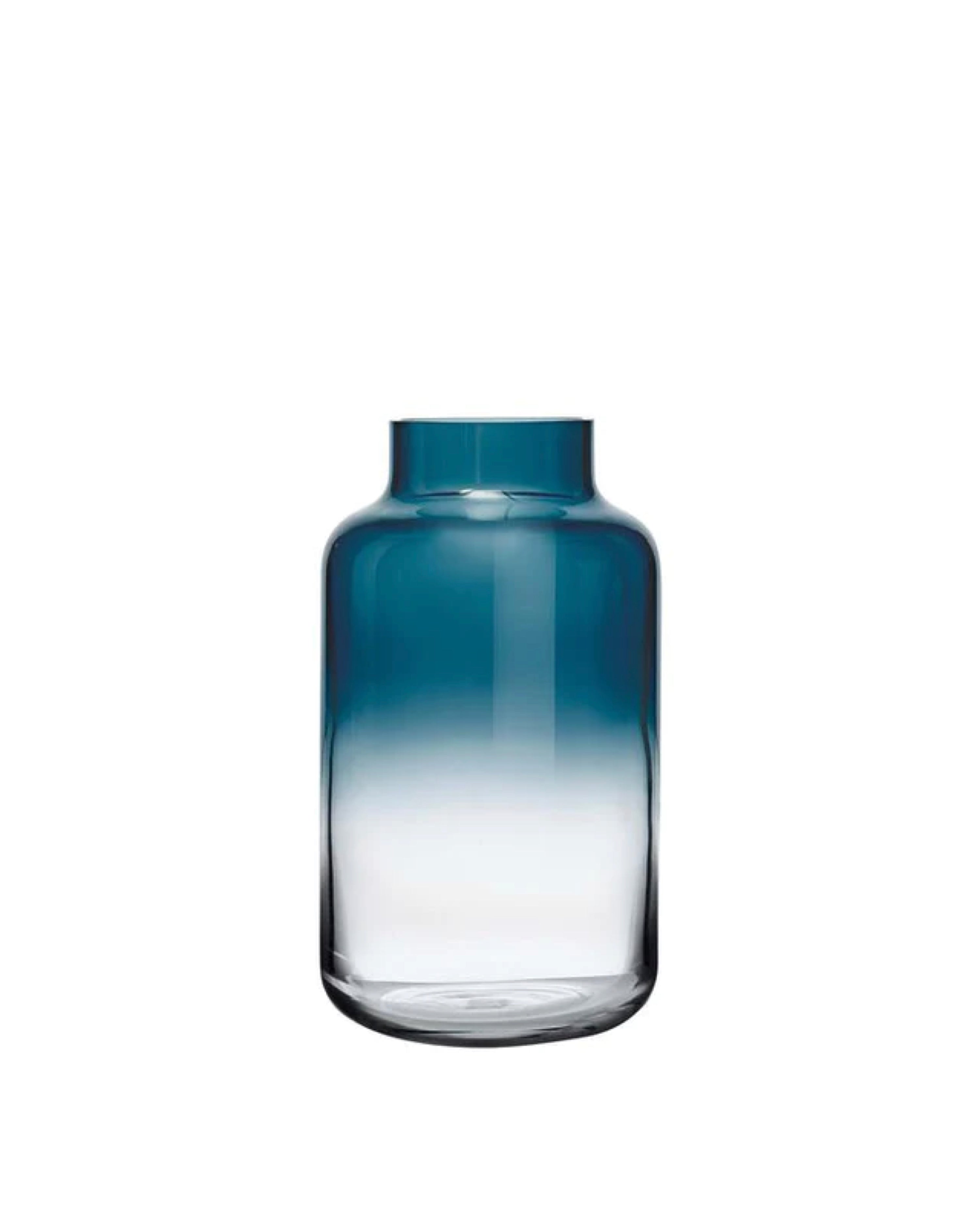 MEDIUM MAGNOLIA VASE IN STEEL BLUE