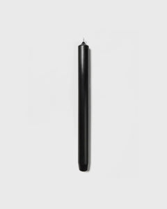 ROYAL TAPER IN BLACK, SET OF 6
