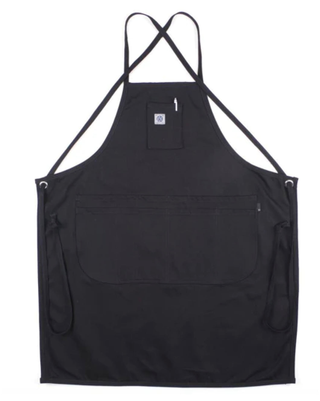 BLACK DENIM APRON