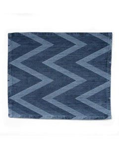 TRI COLOR HERRINGBONE ETCHED LASER PLACEMAT