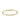 KNIFE EDGE OVAL LINK CHAIN BRACELET - YELLOW GOLD